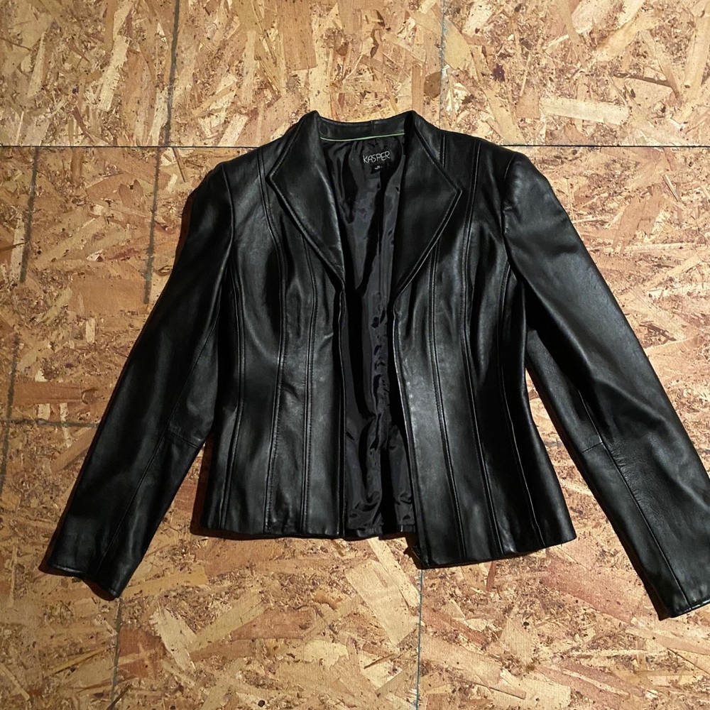Kasper Leather Jacket